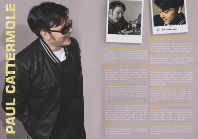 Keywords: Paul Cattermole;Tour;Reunion